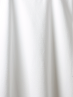 Close-up of a white fabric texture